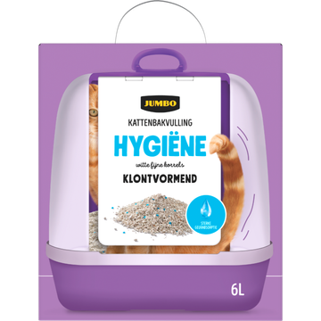 Jumbo Kattenbakvulling Hygiëne Klontvormend 6 L