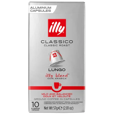 Illy Lungo Classico Koffiecups 10 stuks