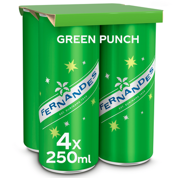Fernandes Green Punch 4 x 250ml