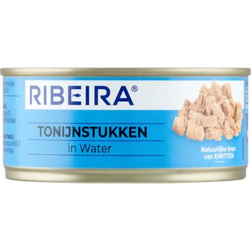 Ribeira Tonijnstukken in Water 160 g