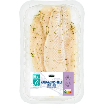 Jumbo Pangasiusfilet Knoflook 270 g
