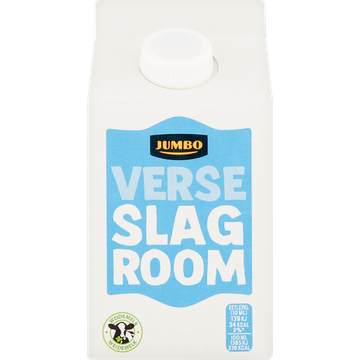 Jumbo Verse Ongeklopte Slagroom 500 ML