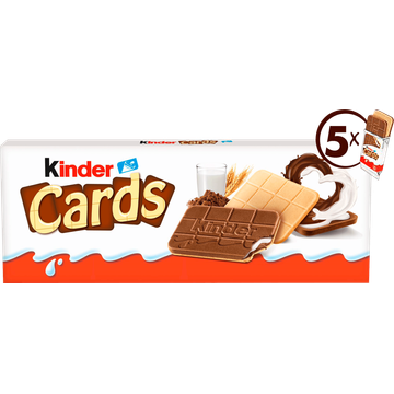 Kinder Cards 5 x 2 Stuks 128 g