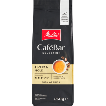 Melitta CaféBar Selection Crema Gold Filterkoffie 250g