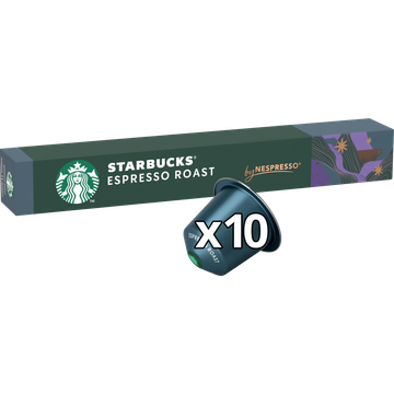 Starbucks by Nespresso Espresso Roast 10 Capsules 55 g