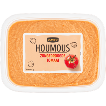 Jumbo Houmous Zongedroogde Tomaat 200 g