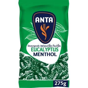 Anta verzorgende keelpastilles Eucalyptus Menthol 275 g