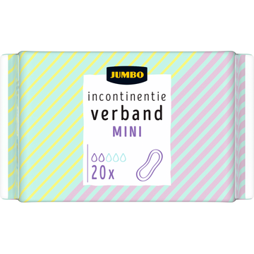 Jumbo Incontinentieverband Mini 20 Stuks