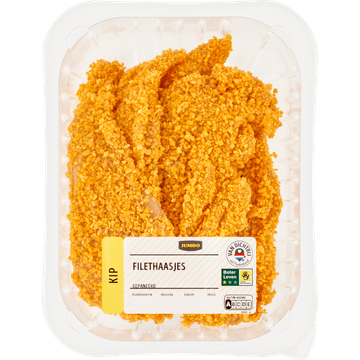 Jumbo Kip Filethaasjes Gepaneerd 300 g
