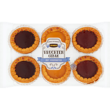 Jumbo Vruchten Gebakjes 6 Stuks