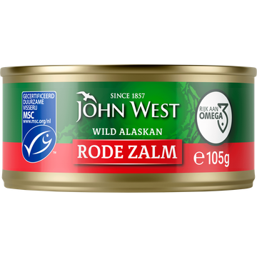 John West Wilde Rode Zalm 105g