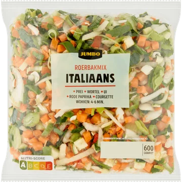 Jumbo Roerbakmix Italiaans 600 g 