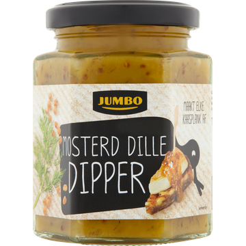 Jumbo Mosterd Dille Dipper 190 g