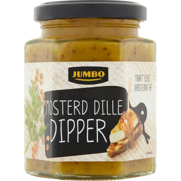 Jumbo Mosterd Dille Dipper 190 g
