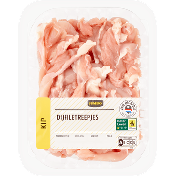 Jumbo Kipdijfiletreepjes 400 g