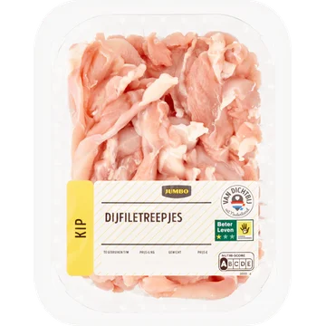 Jumbo Kipdijfiletreepjes 400 g