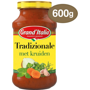 Grand'Italia Tradizionale met Kruiden 600 g
