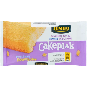 Jumbo Cake Plakjes 4 stuks x 60 g Verpakt