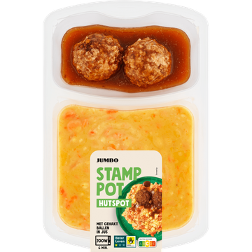 Jumbo Stamppot Hutspot met Gehaktballen in Jus 500 g