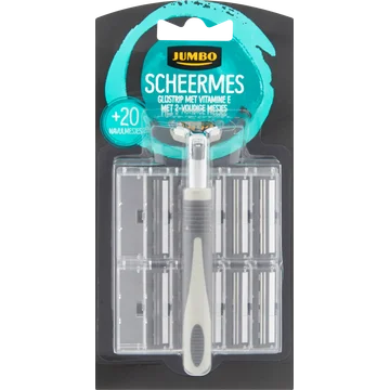 Jumbo Scheermes Navulmesjes 20 Stuks