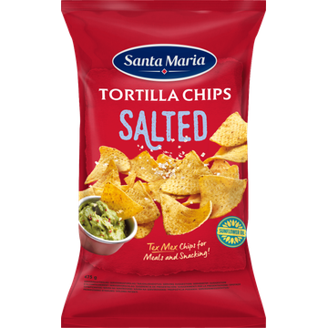 Santa Maria Crispy Corn Tortilla Chips Salted 475 g