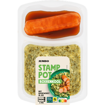 Jumbo Stamppot Boerenkool met Rookworst in Jus 500 g