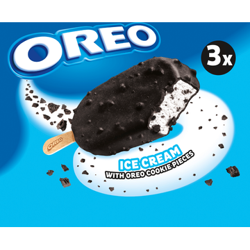 Oreo Ice Cream with Oreo Cookie Pieces 3 Stuks 192 g