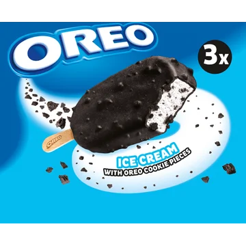 Oreo Ice Cream with Oreo Cookie Pieces 3 Stuks 192 g