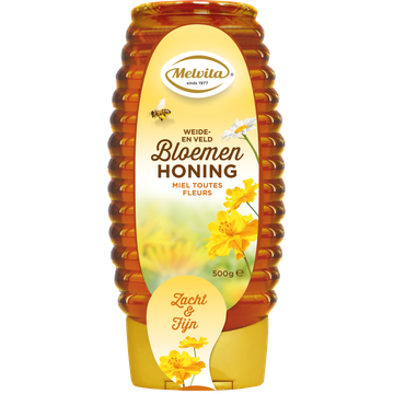 Melvita Weide- en Veld Bloemen Honing 500 g