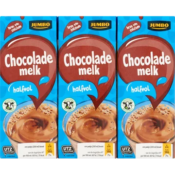 Jumbo Houdbare Halfvolle Melk 6 x 200ML