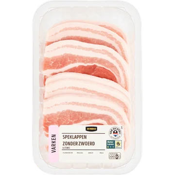 Jumbo Speklappen Zonder Zwoerd 6 Stuks