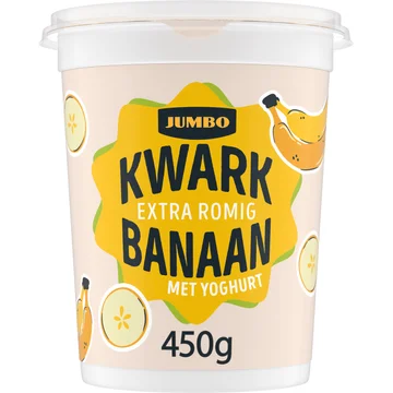Jumbo Romige Kwark Banaan 450 g