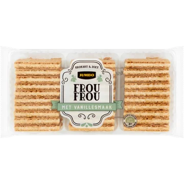 Jumbo Wafels Frou Frou met Vanillesmaak 175 g