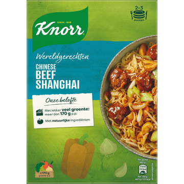 Knorr Wereldgerechten Beef Shanghai Chinese 242 g