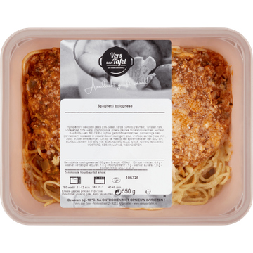 Vers Aan Tafel Spaghetti Bolognese 550 g