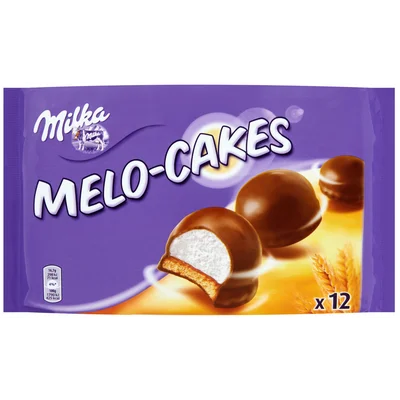 Milka Melo-Cakes Chocolade Cakejes 12 Stuks 200 g
