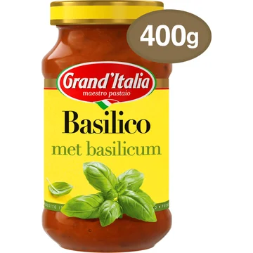 Grand'Italia Basilico met Basilicum 400 g