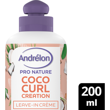 Andrélon Pro Nature Leave-In Crème Coco Curl Creation 200 ml