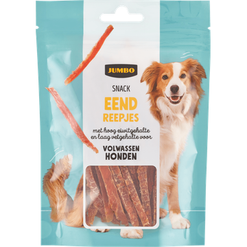 Jumbo Honden Snackstrips Eend Reepjes 90 g
