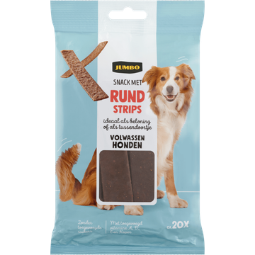 Jumbo Honden Snack met Rund Strips 200 g