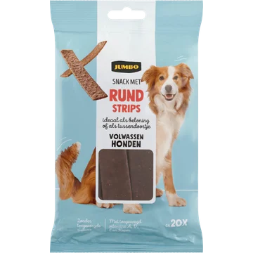 Jumbo Honden Snack met Rund Strips 200 g