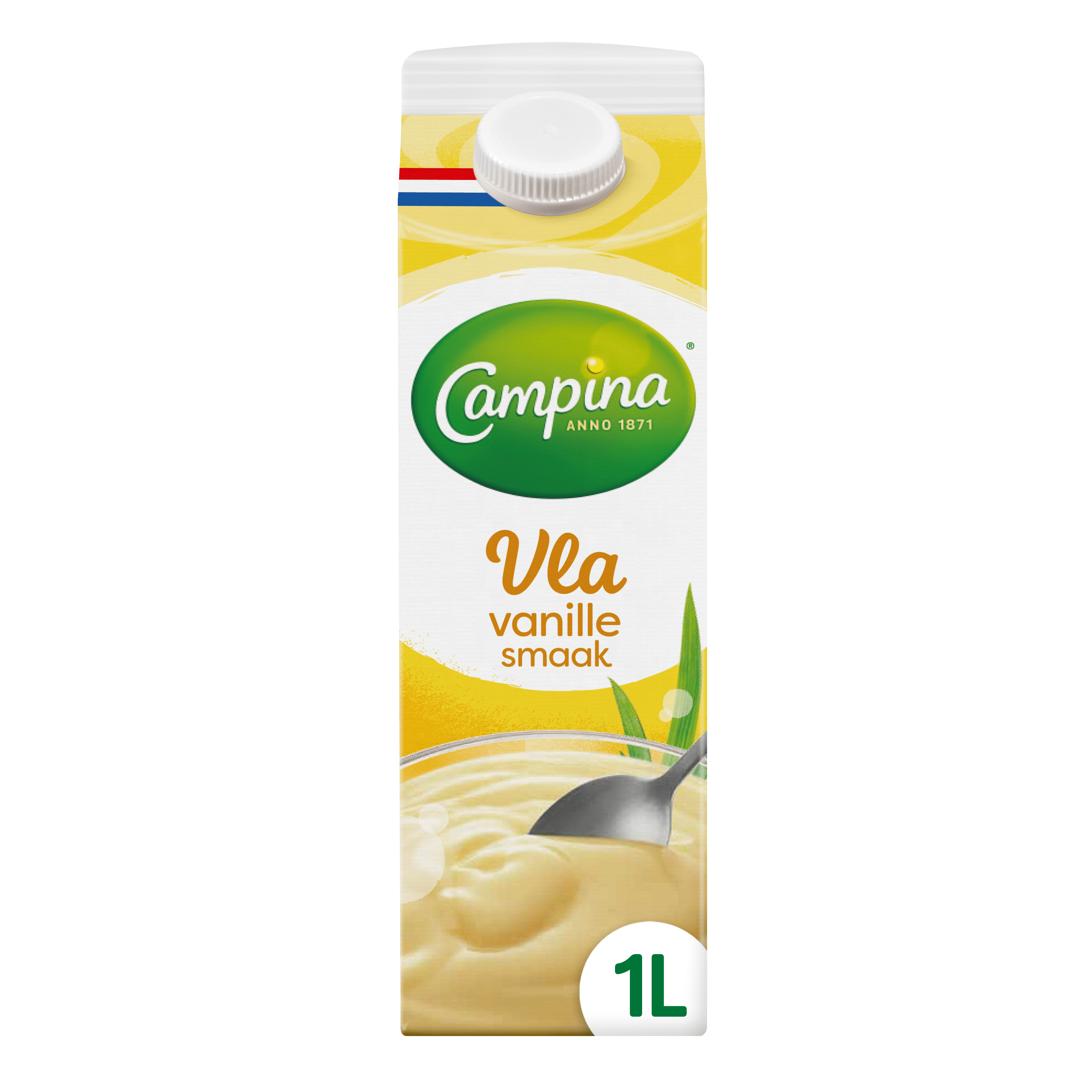 Campina Vla Slagroom Vanillesmaak 1 L