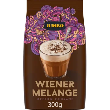 Jumbo Oploskoffie Wiener Melange 300 g