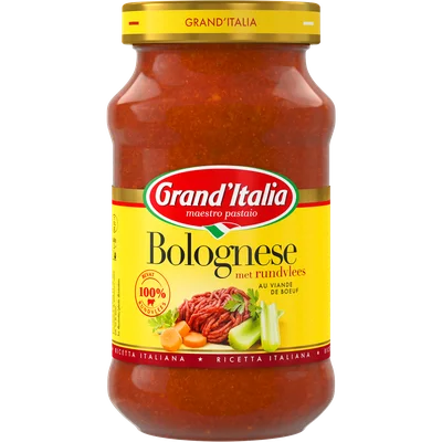 Grand'Italia Bolognese met Rundvlees 400 g