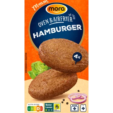 Mora Hamburger 4 x 90 g