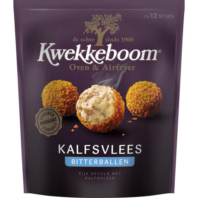 Kwekkeboom Oven & Airfryer Kalfsvlees Bitterballen 300 g