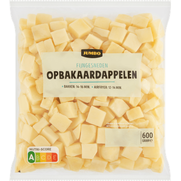Jumbo Fijngesneden Opbakaardappelen 600 g