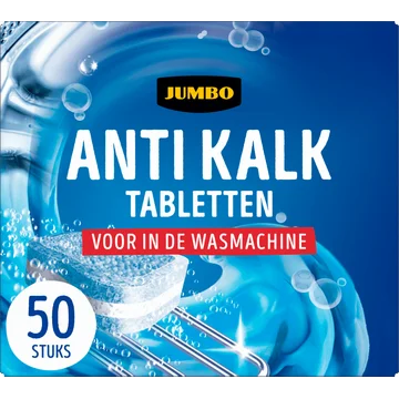 Jumbo Anti Kalk Tabletten Wasmachine 50 Stuks