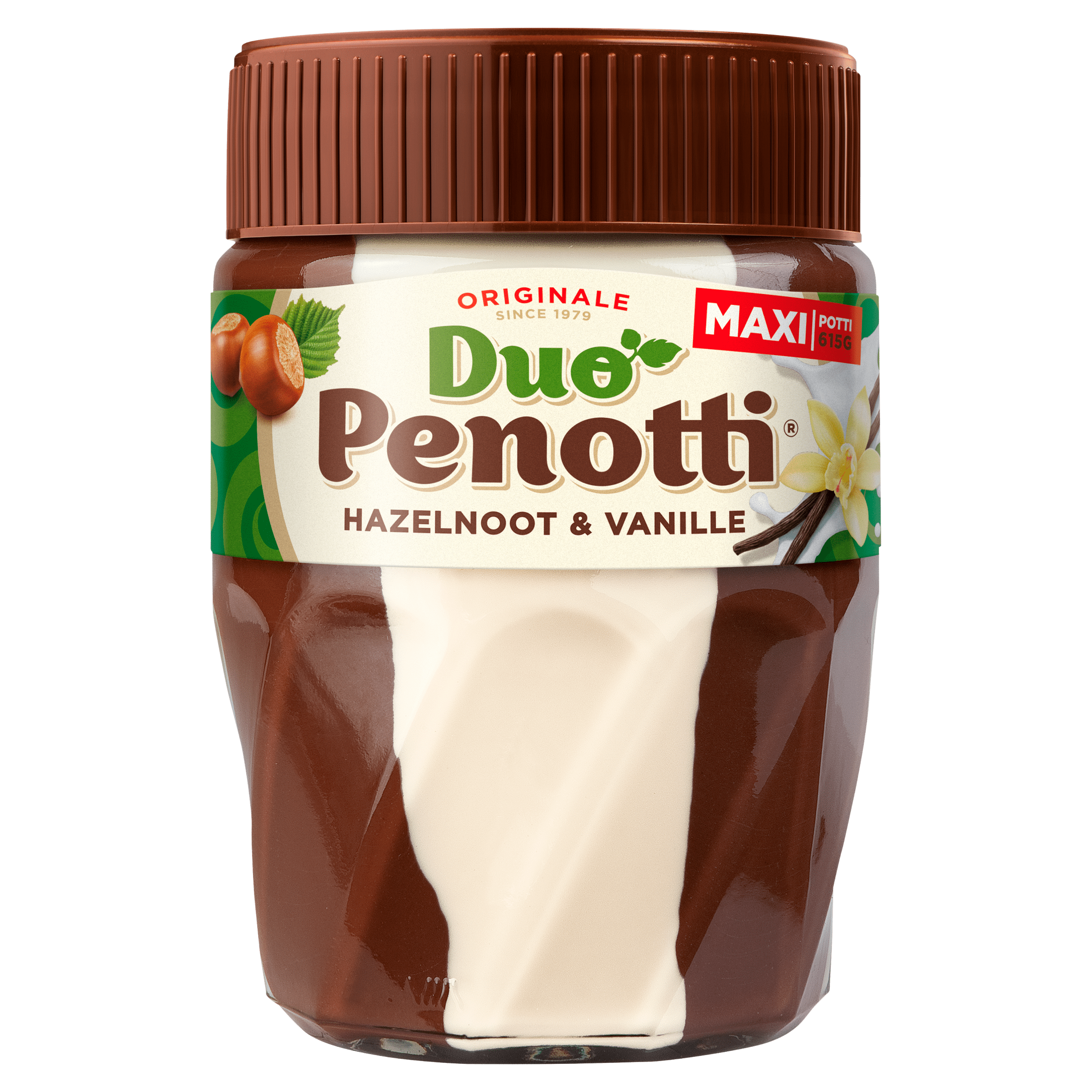 Duo Penotti Hazelnoot & Vanille Maxi Potti 615 g