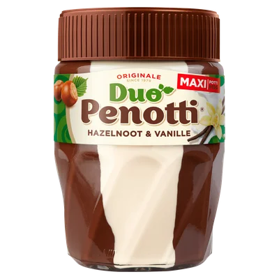 Duo Penotti Hazelnoot & Vanille Maxi Potti 615 g
